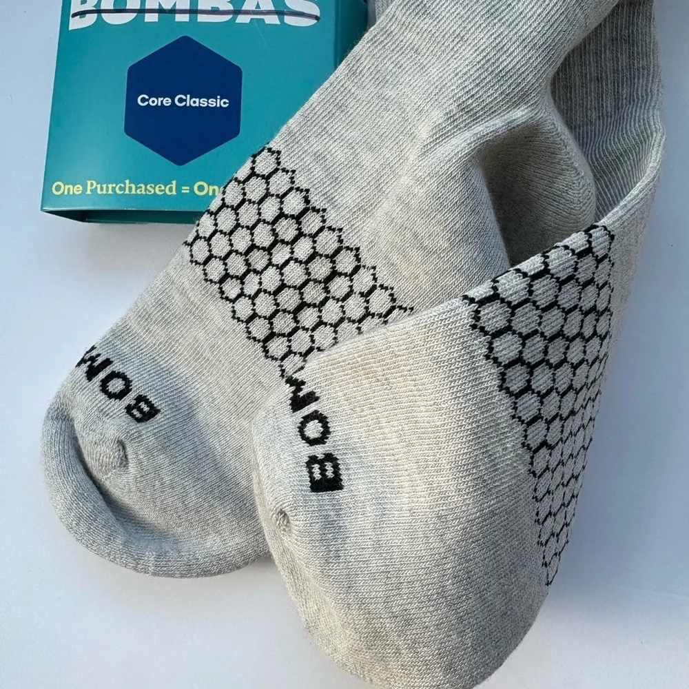 NWT Bombas Core Classic Women's Half Calf Sock Size Large